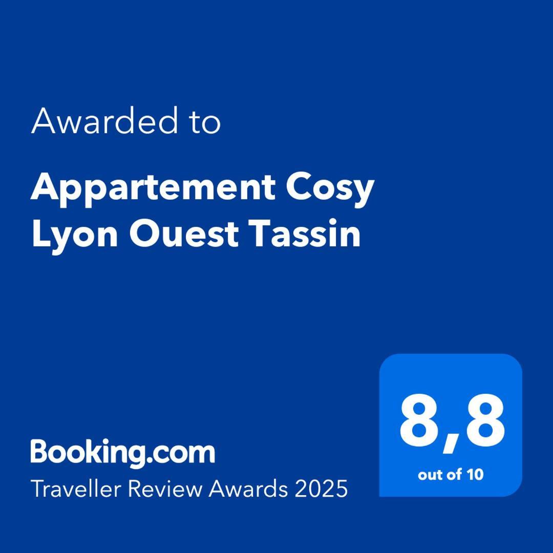 Appartement Cosy Lyon Ouest Tassin Dış mekan fotoğraf